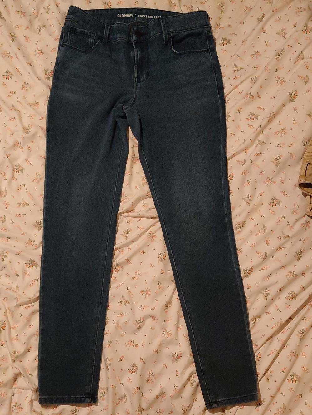 Old Navy Womens Dark Indigo Skinny Jeans